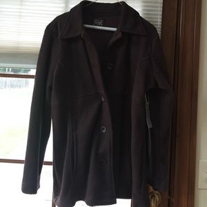 Ladies fleece coat