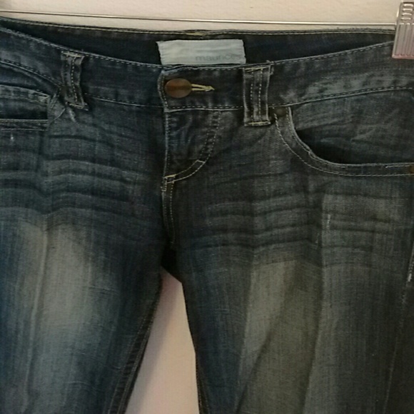Dark Wash Denim Jeans - Picture 1 of 4