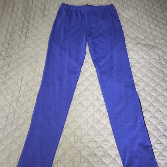Pants - Royal Blue and Black Mesh Leggings Pants - Royal Blue and Black Mesh Leggings
