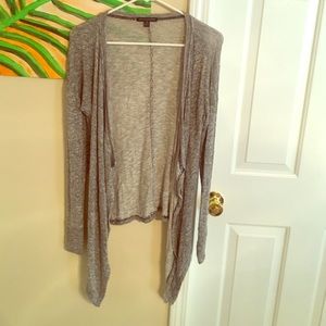 Grey cardigan