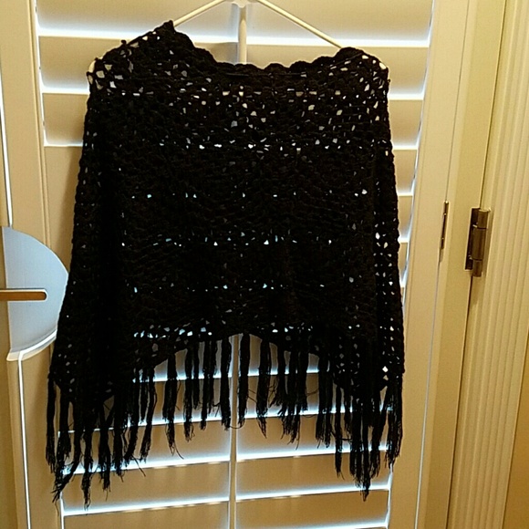 Knitted Poncho