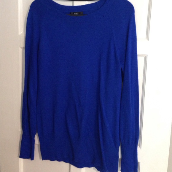Gorgeous royal blue women's sweater.