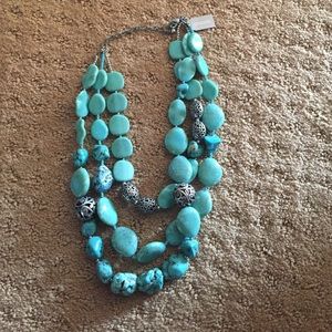 Chicos Turquoise Necklace