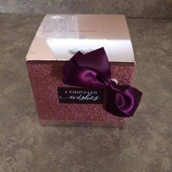 Bath and bodyworks a thousand wishes