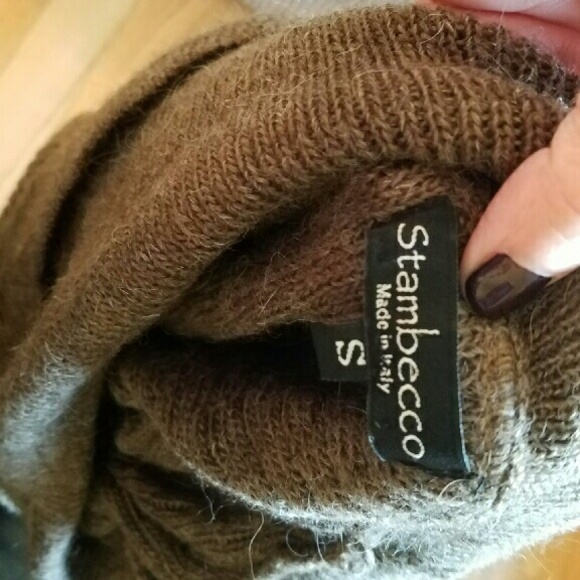 Mocha Tunic Length Sweater EUC - Picture 4 of 7