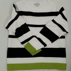 Nautical Crew Neck Sweater-size XL