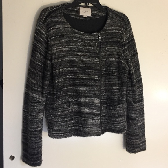 Loft sweater blazer.  Lined.