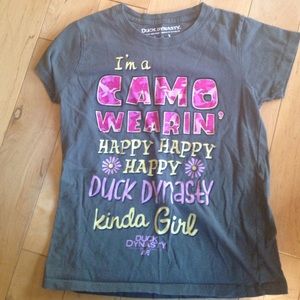 Girls Duck Dynasty Tshirt