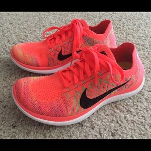 🍑✨NIKE FREE 4.0 FLYKNIT in PEACH MULTICOLOR ✨🍑