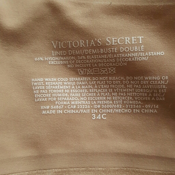 🚫TRADE🚫Victoria's secret lined demi 34C - Picture 4 of 4