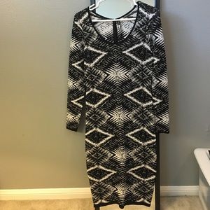 Plenty by Tracy Reese black and white dress