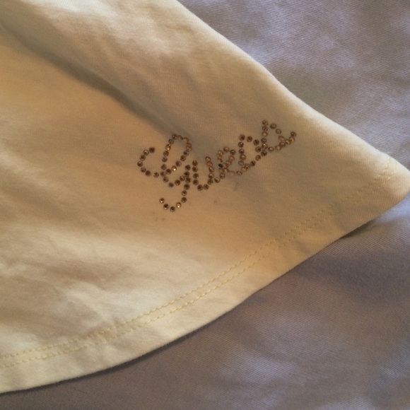 Spring Yellow Guess Kids Dress - Picture 3 of 4