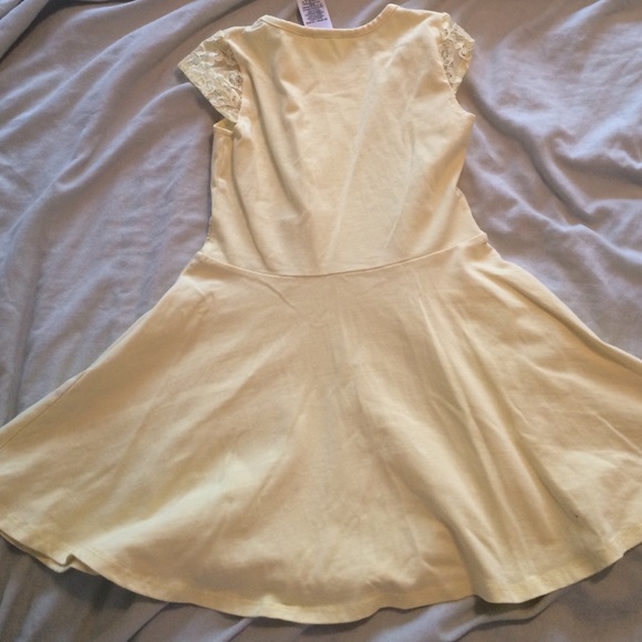 Spring Yellow Guess Kids Dress - Picture 4 of 4