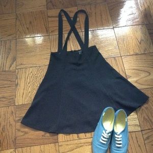 Forever 21 Black Overall Skirt