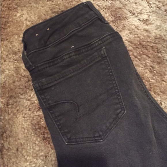 American Eagle Short Black Jeggings