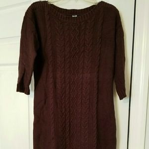 Old Navy Maternity sweater dress, heavy knit, S