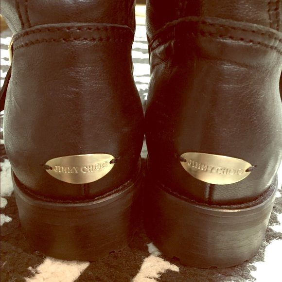 Moto boots brand new Jimmy Choo