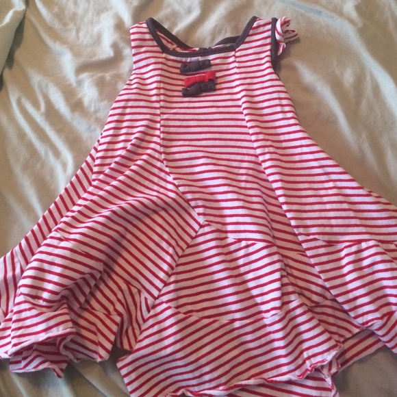 Stripped Toddler Dress