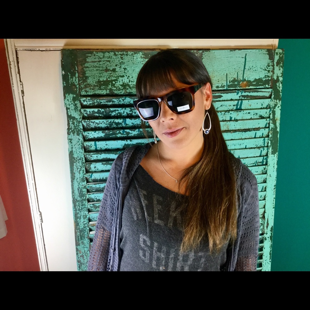 SUN SALE New Cole Haan Honey Tortoise Sunglasses - Picture 4 of 4