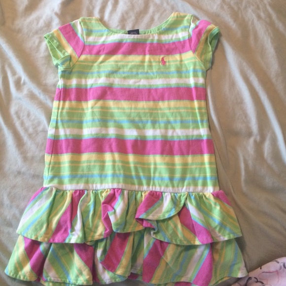 Ralph Lauren Stripped Toddler Dress