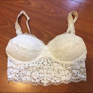 PINK Victoria's Secret lace bralette