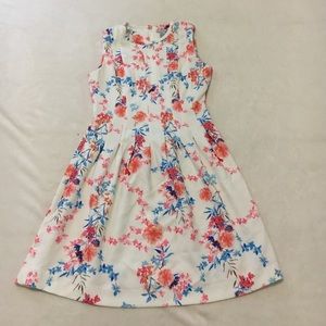 Beautiful H&M Fit-and-Flare Floral Dress