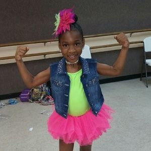 Vest bodysuit and tutu