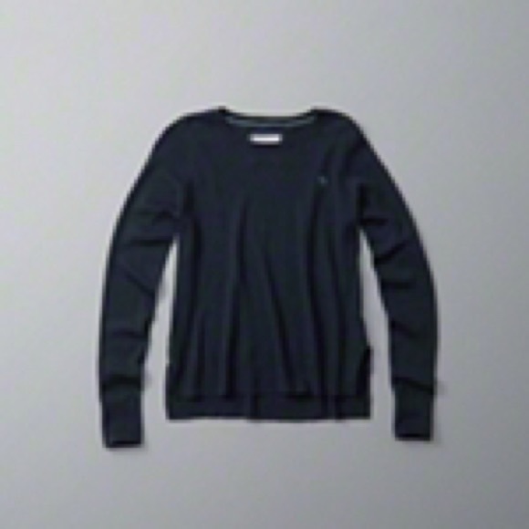 Abercrombie split hem crew neck sweater - Picture 2 of 3