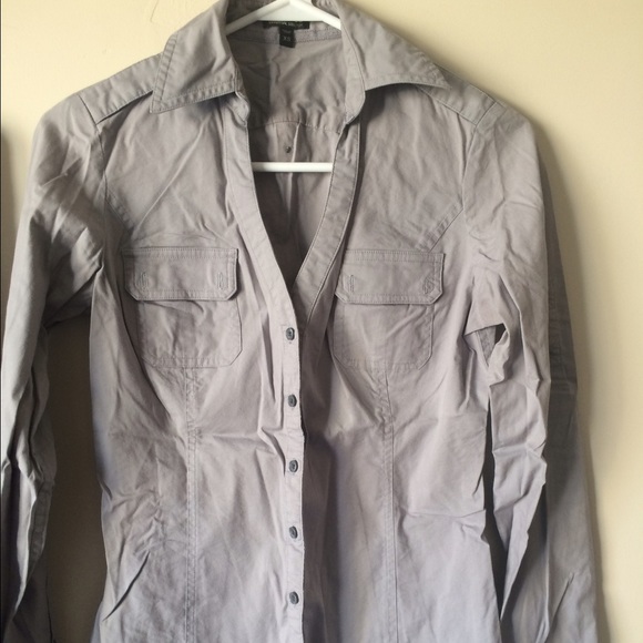 Silver Express essential stretch button down shirt