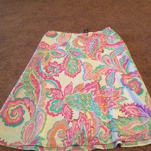 Pretty floral skirt