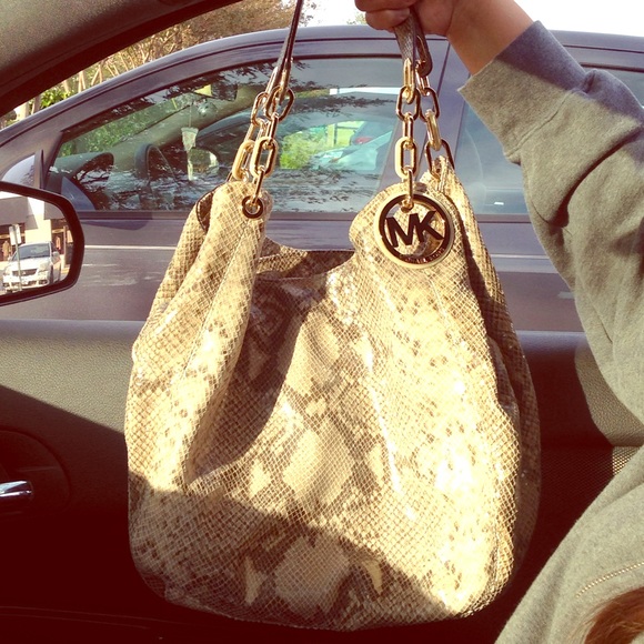 Michael kors snake skin
