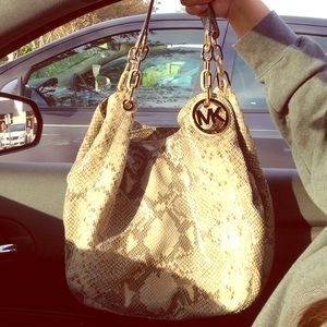 Michael kors snake skin