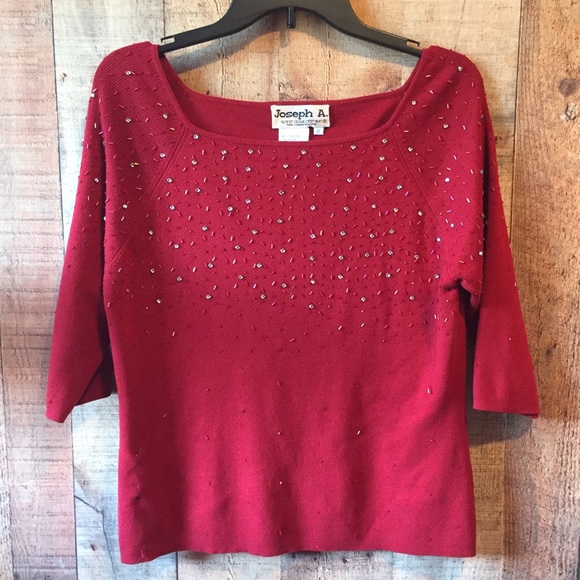 Joseph A. Silk Sweater