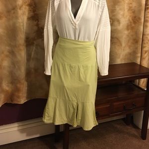 Skirt, light green. XL