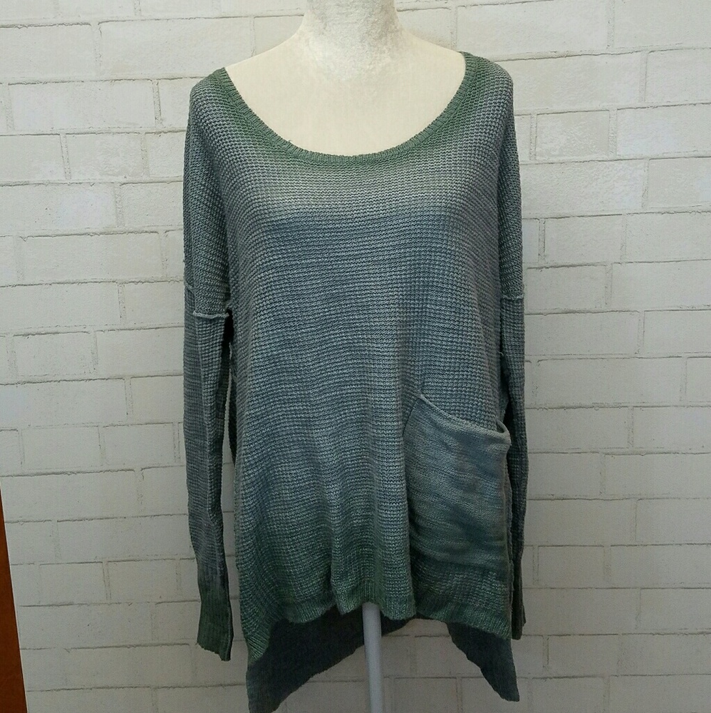 Moth oversized knit scooped necked sweater
