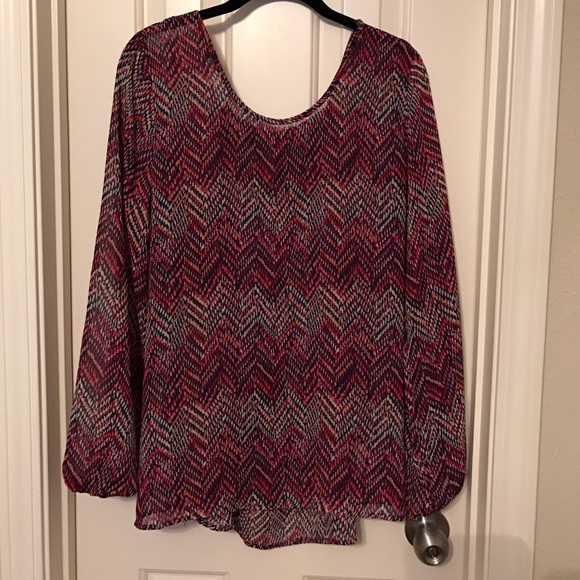 Chevron blouse