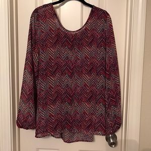 Chevron blouse
