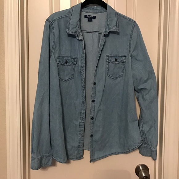 Light wash chambray