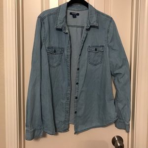 Light wash chambray