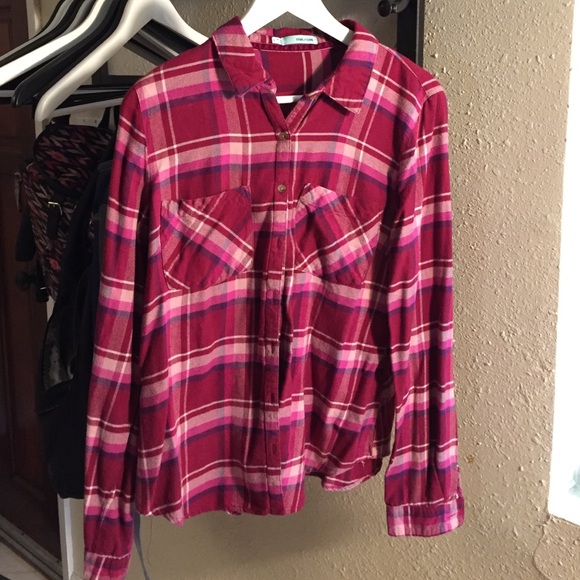 Maroon Flannel