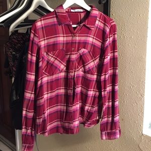 Maroon Flannel