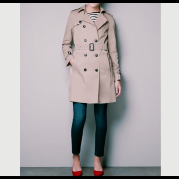 Zara basic trench!