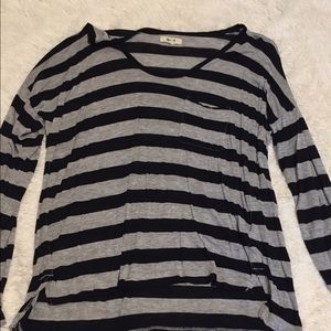 Madewell striped long sleeve shirt