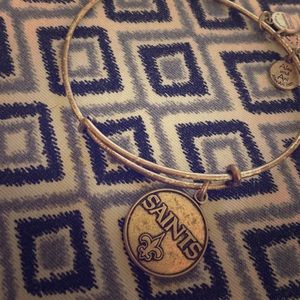 Saints NFL Alex and Ani bracelet