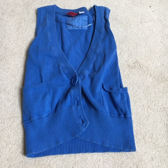 Blue vest