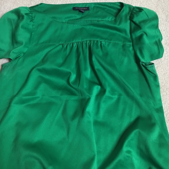 Banana Republic Green Blouse