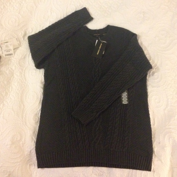 Cable knit sweater