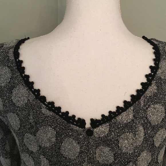 🆕LAST ONE—Gray and Black Boho Top - Picture 4 of 4