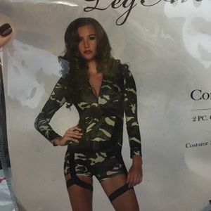 Camo girl Halloween costume