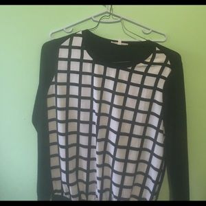 stitch fix checkered top